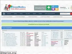 Sites similar to sosyalbank.org