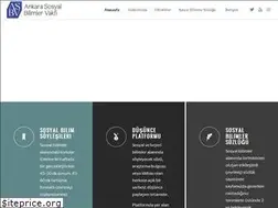Sites similar to sosyalbilimlervakfi.org
