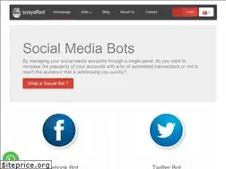 Sites similar to sosyalbot.com