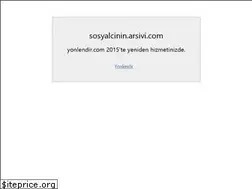 Sites similar to sosyalcinin.arsivi.com