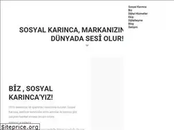 Sites similar to sosyalkarinca.com