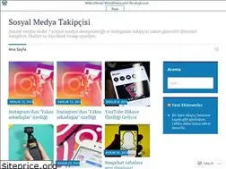 Sites similar to sosyalmedyatakipcisisatinal.wordpress.com