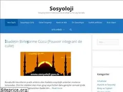 Sites similar to sosyoloji.gen.tr