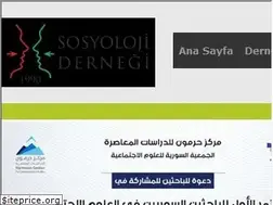 Sites similar to sosyolojidernegi.org.tr