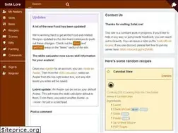 Sites similar to sotalore.com