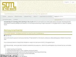Sites similar to sotl-south-journal.net