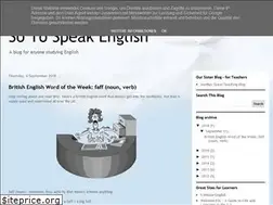 Sites similar to sotospeak-english.blogspot.com