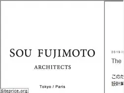 Sites similar to sou-fujimoto.net