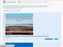 Sites similar to soulmatequotes.com