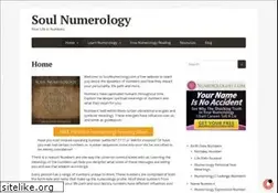 Sites similar to soulnumerology.com