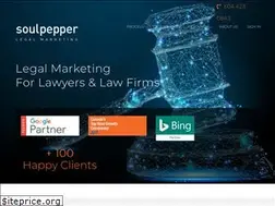 Sites similar to soulpepperlegalmarketing.com