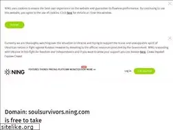 Sites similar to soulsurvivors.ning.com