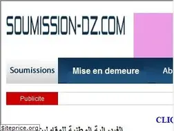 Sites similar to soumission-dz.com