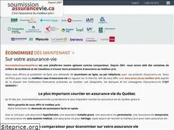 Sites similar to soumissionassurancevie.ca
