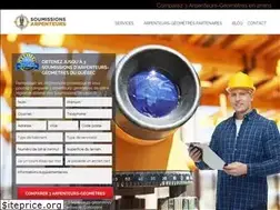 Sites similar to soumissionsarpenteurs.ca