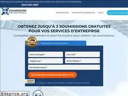Sites similar to soumissionsentreprises.ca