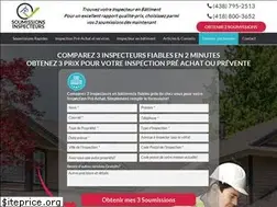 Sites similar to soumissionsinspecteurs.ca