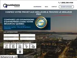 Sites similar to soumissionsquebec.ca
