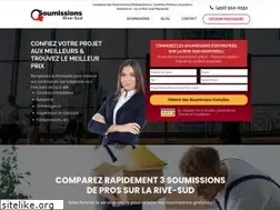 Sites similar to soumissionsrive-sud.ca