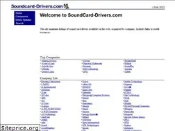Sites similar to sound-drivers.com