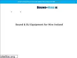 Sites similar to sound-hire.ie