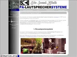 Sites similar to sound-klinik.de