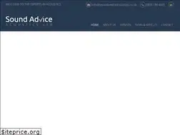 Sites similar to soundadviceacoustics.co.uk
