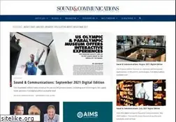 Sites similar to soundandcommunications.com
