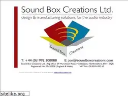 Sites similar to soundboxcreations.com