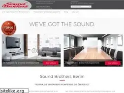 Sites similar to soundbrothers-berlin.de