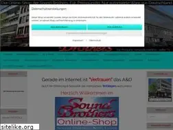 Sites similar to soundbrothers-onlineshop.de