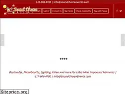 Sites similar to soundchoiceevents.com