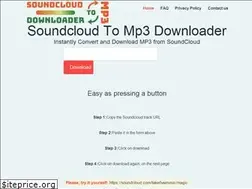Sites similar to soundcloudtomp3downloader.net
