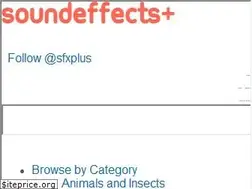 Sites similar to soundeffectsplus.com