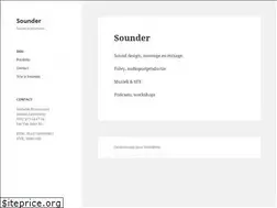 Sites similar to sounder.be