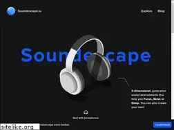 Sites similar to soundescape.io