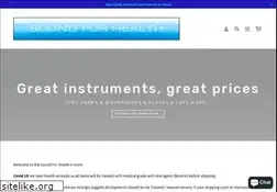 Sites similar to soundforhealth.com