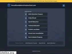 Sites similar to soundfoundationshomeschool.com
