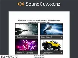 Sites similar to soundguy.co.nz