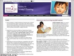 Sites similar to soundhearing2030.org