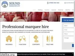 Sites similar to soundmarquees.co.uk
