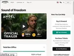 Sites similar to soundoffreedommovie.com