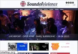 Sites similar to soundofviolence.net