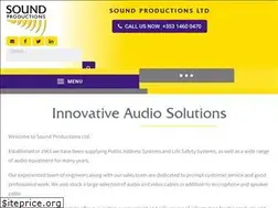 Sites similar to soundproductions.ie