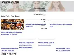 Sites similar to soundproofgeek.com