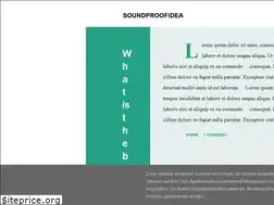Sites similar to soundproofidea.blogspot.com