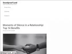 Sites similar to soundproofland.com