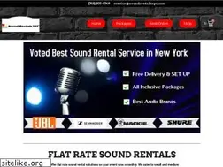 Sites similar to soundrentalsnyc.com