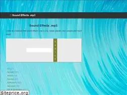 Sites similar to sounds-mp3.com