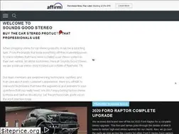Sites similar to soundsgoodstereo.com